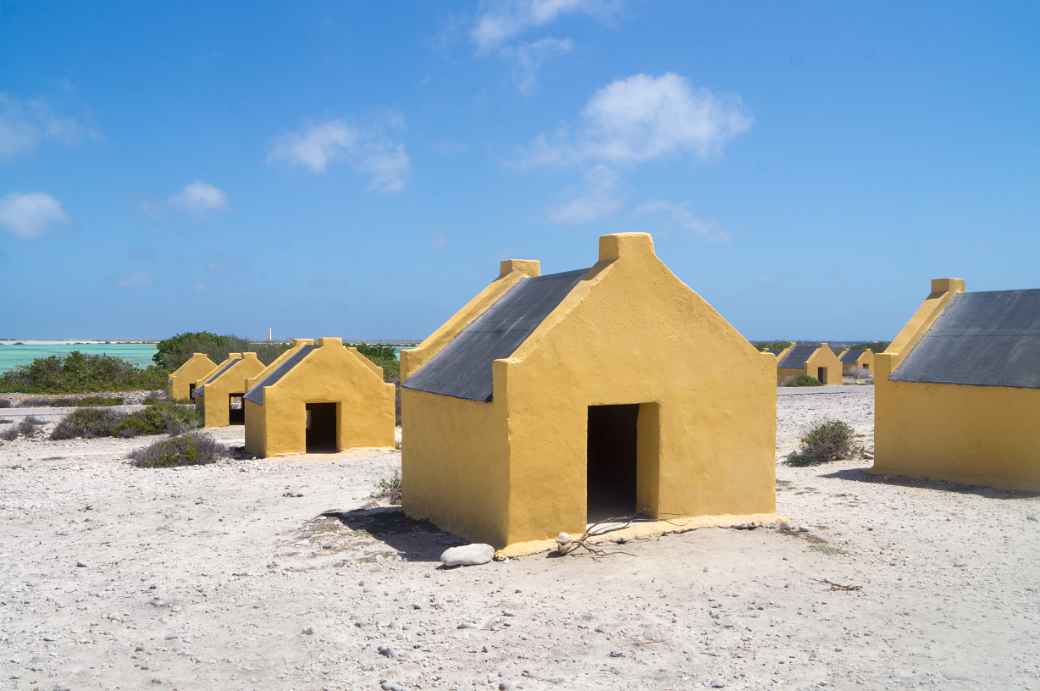 Slave huts, Oranje Pan, Bonaire